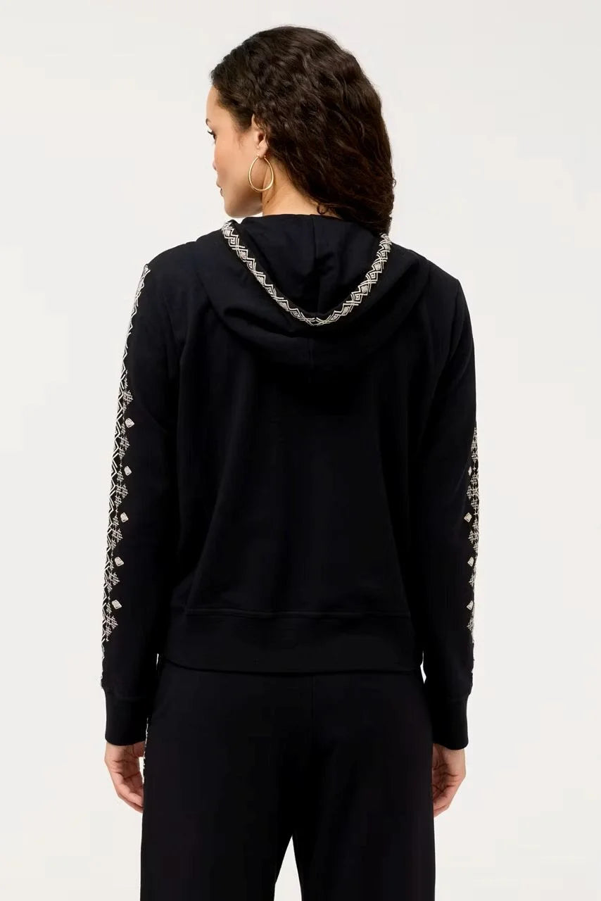 Modern Zip-up Sweatshirt - Tamira