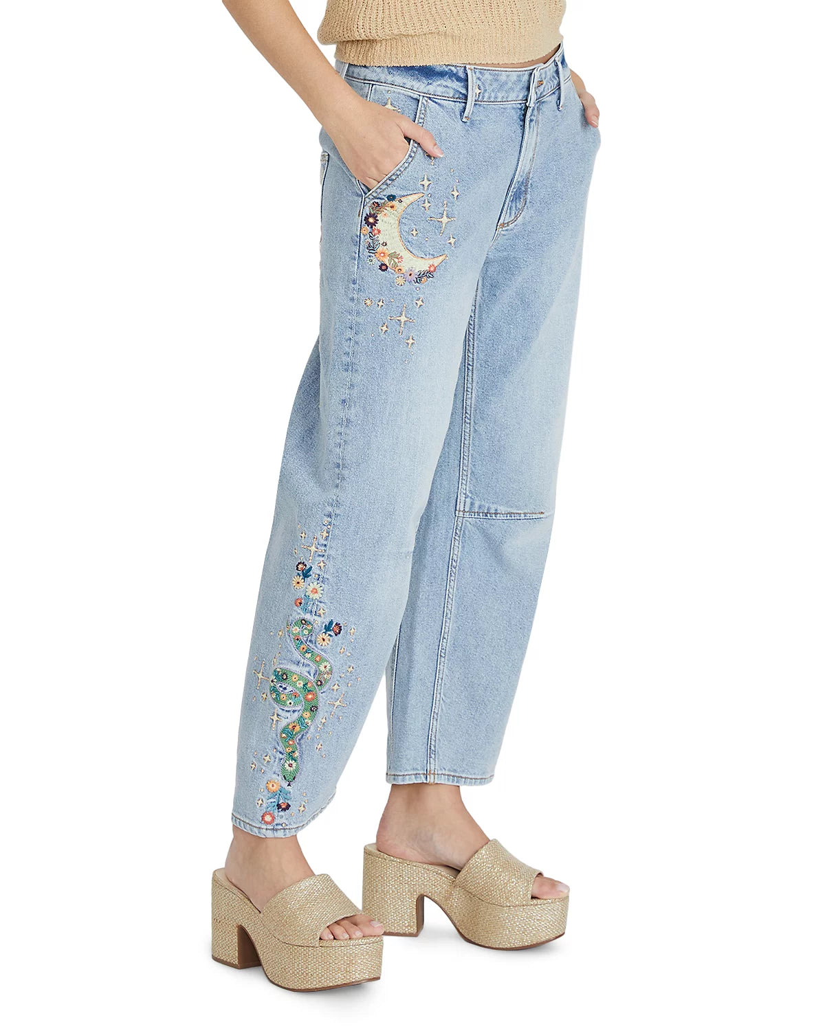 DW-P43691A -LIGHT WASH BARBARA HALLUCINATION