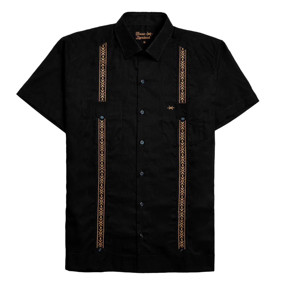 TEJAS GUAYABERA - DIABLO ORO/BLACK
