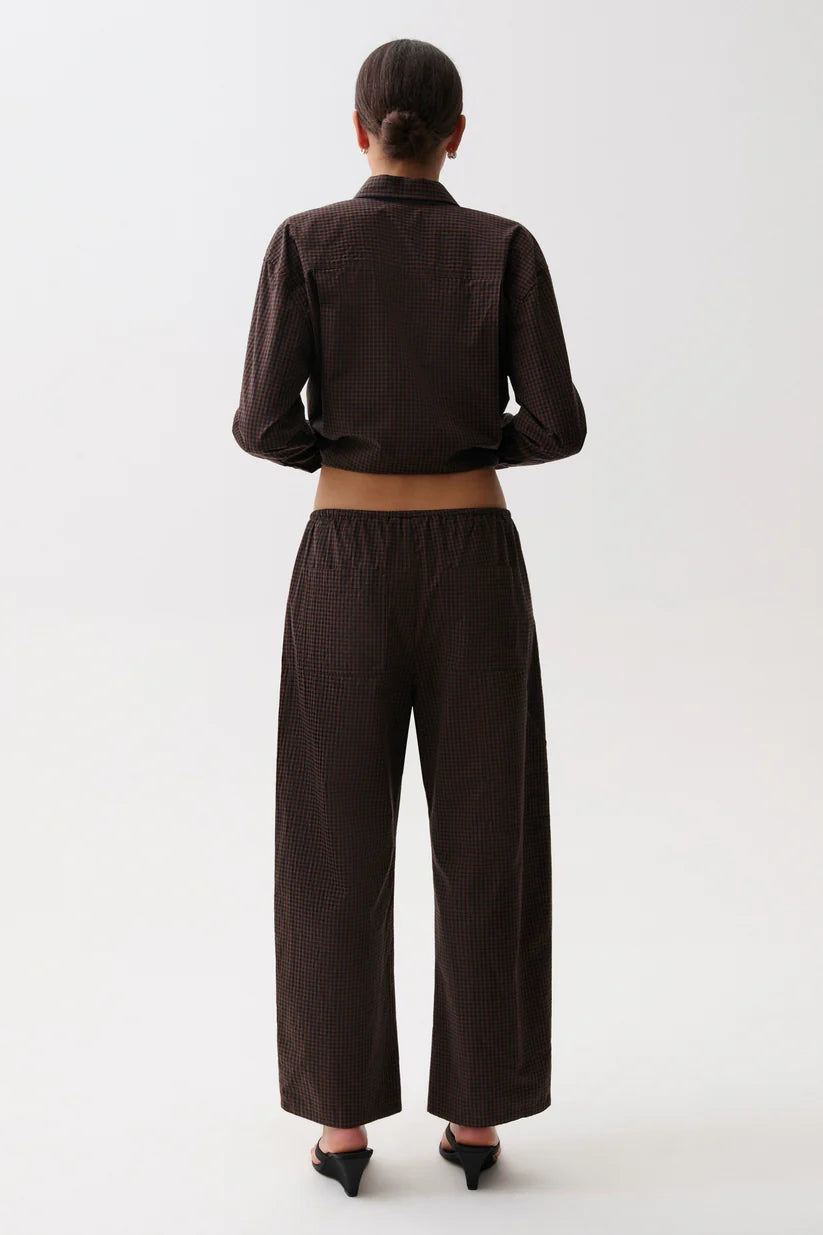 Hot Toddy Theo Drawstring Poplin Pant