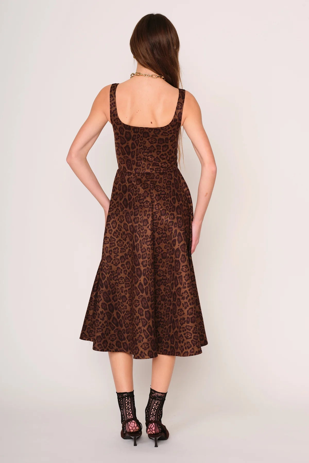 Classic Leopard Audrey Dress