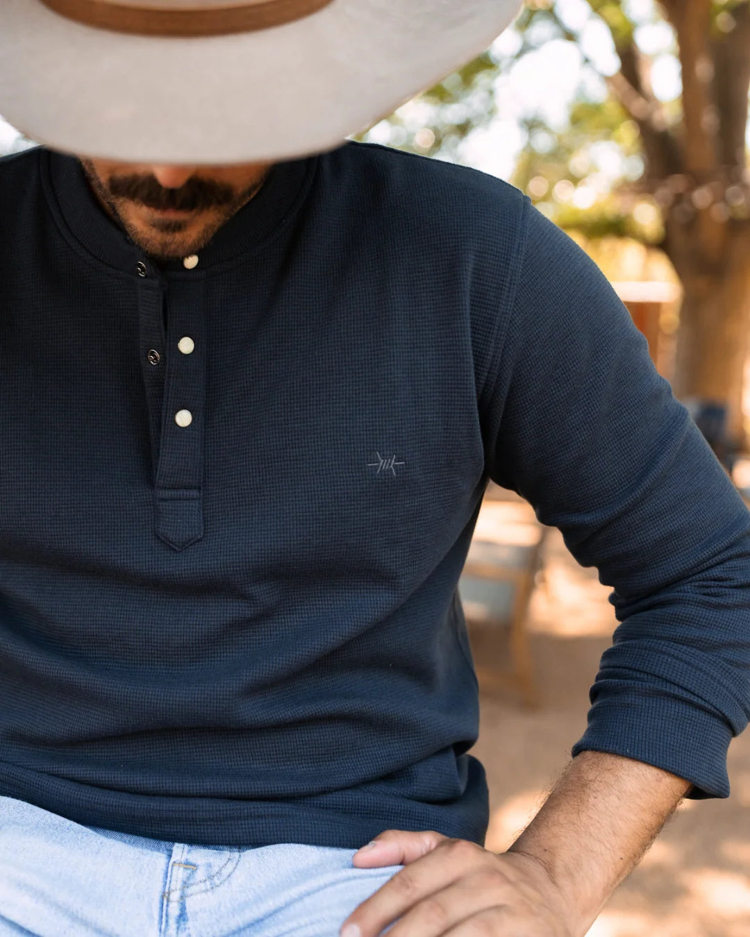 Standard Waffle Henley