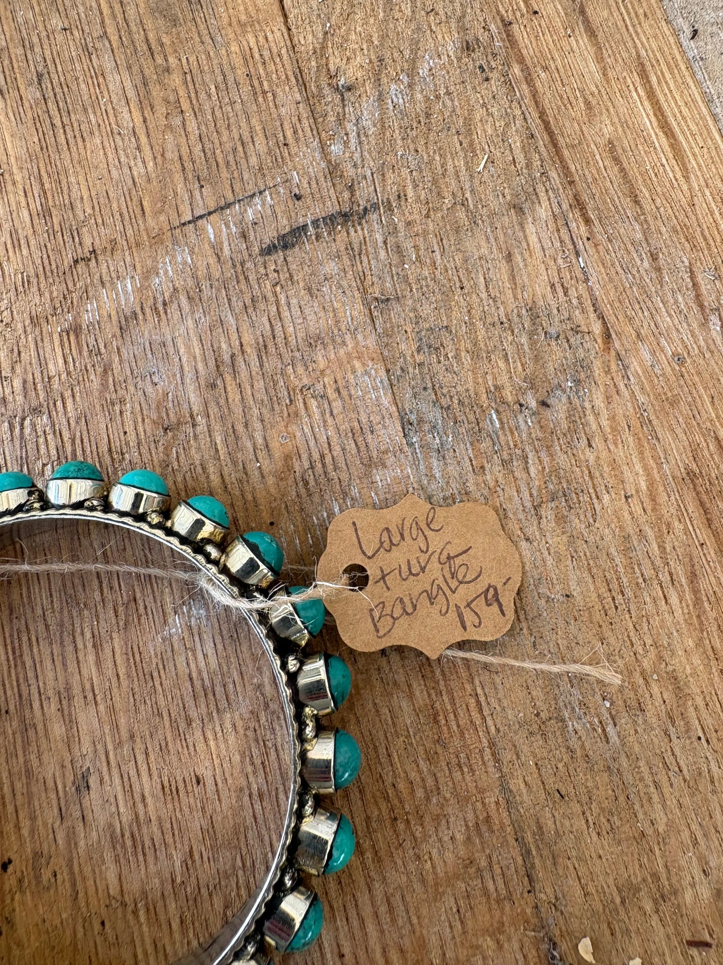 LARGE TURQUOISE BANGLE