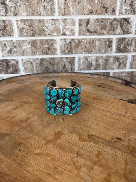 LARGE TURQUOISE CUFF