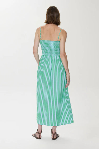 BIANCA SHIRRED BODICE DRESS
