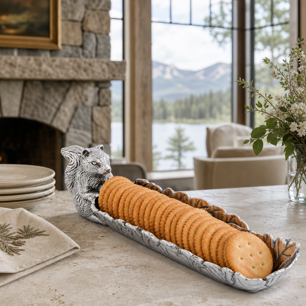 Squirrel Cracker Tray