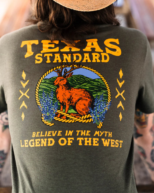 HERITAGE TEE - JACKALOPE