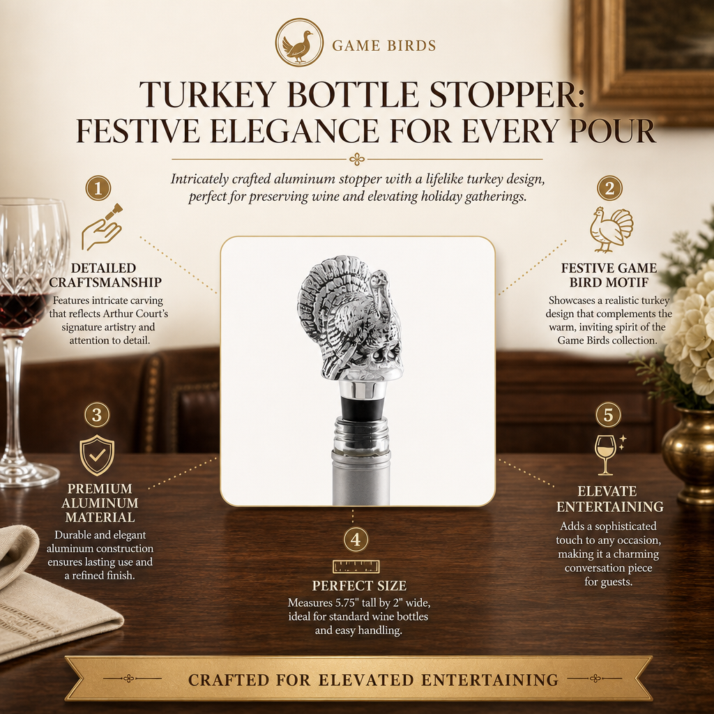 Turkey Bottle Stopper