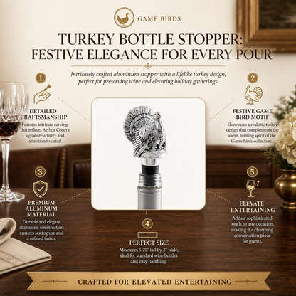 Turkey Bottle Stopper