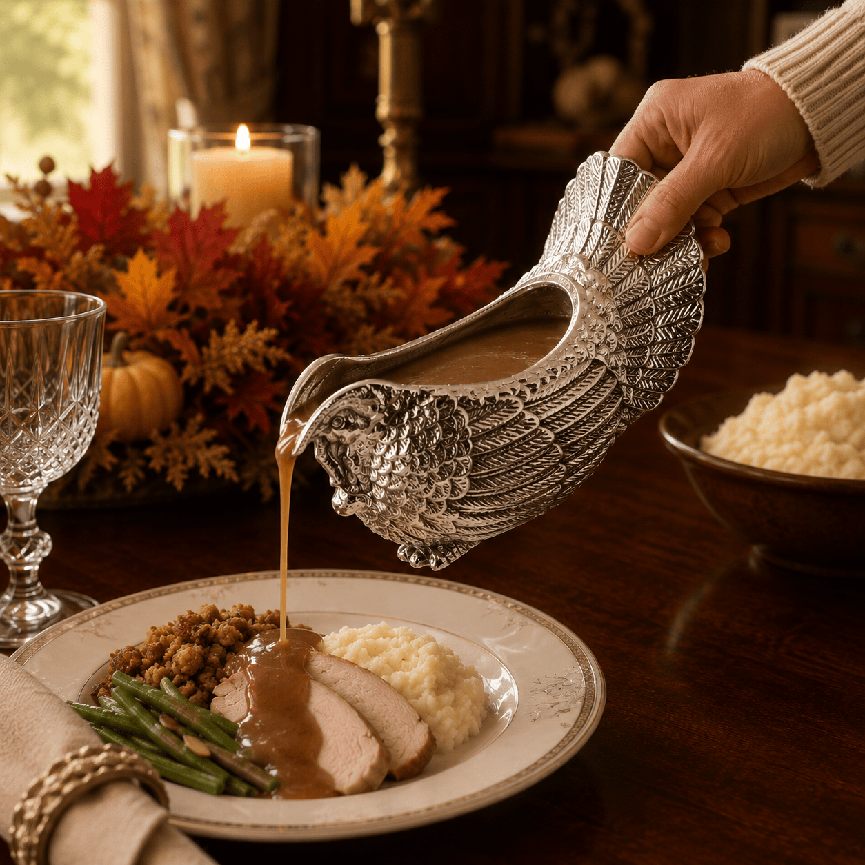 Turkey Gravy Boat