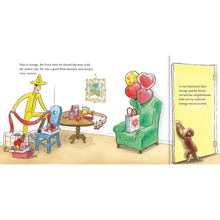 Happy Valentine's Day, Curious George! by H. A. Rey