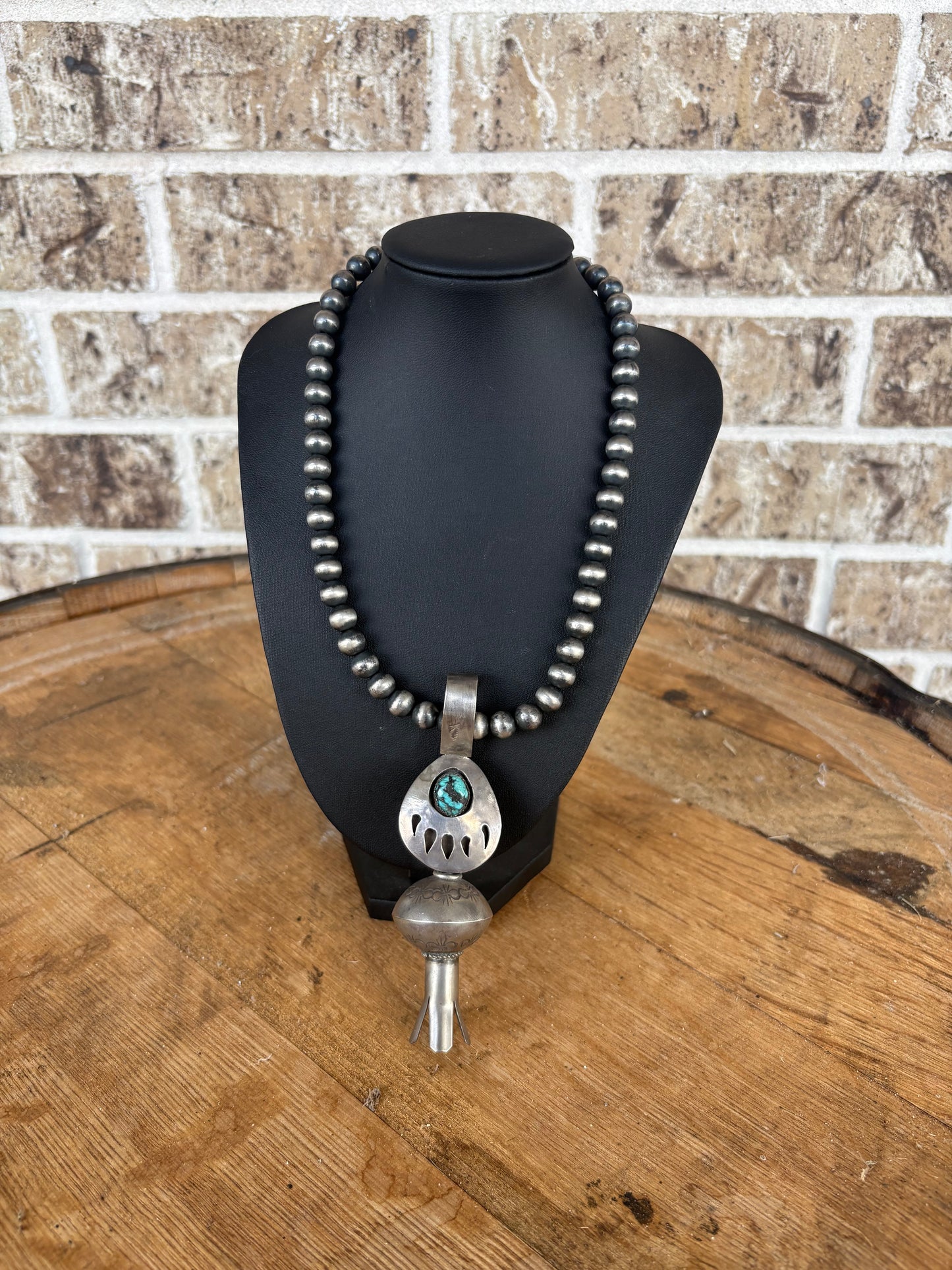 KINGMAN SS SQUASH PENDANT & NECKLACE