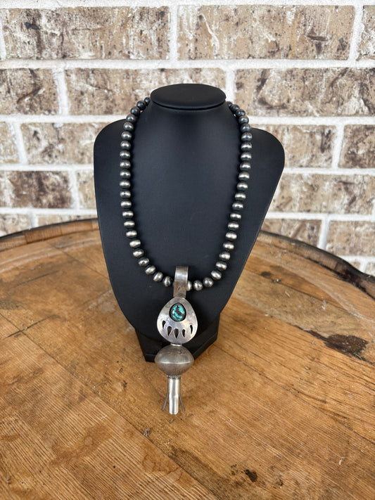 KINGMAN SS SQUASH PENDANT & NECKLACE