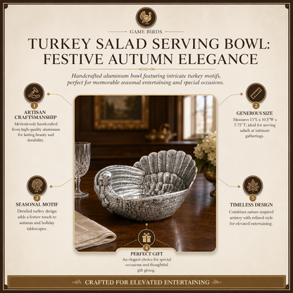 Turkey Salad Serving Bowl