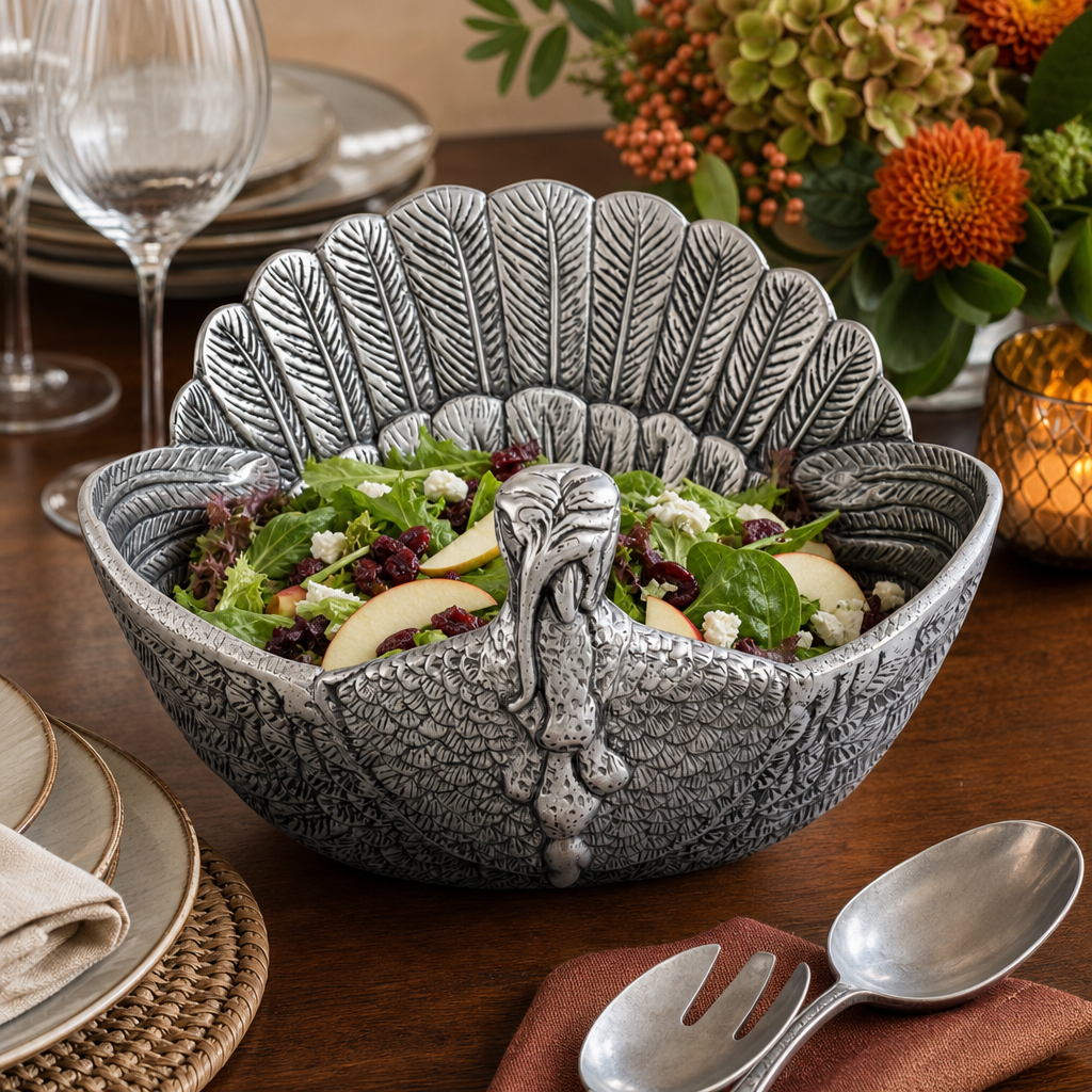 Turkey Salad Serving Bowl