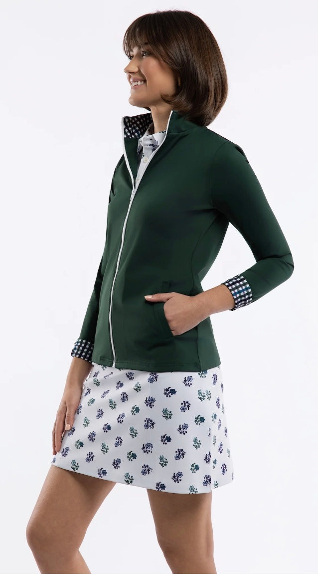 BLAKELY FULL ZIP - ROSEMARY