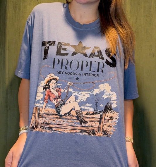 Fancy As Hell Texas Proper Tees