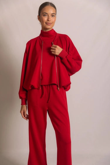 Butter Modal Bomber Jacket