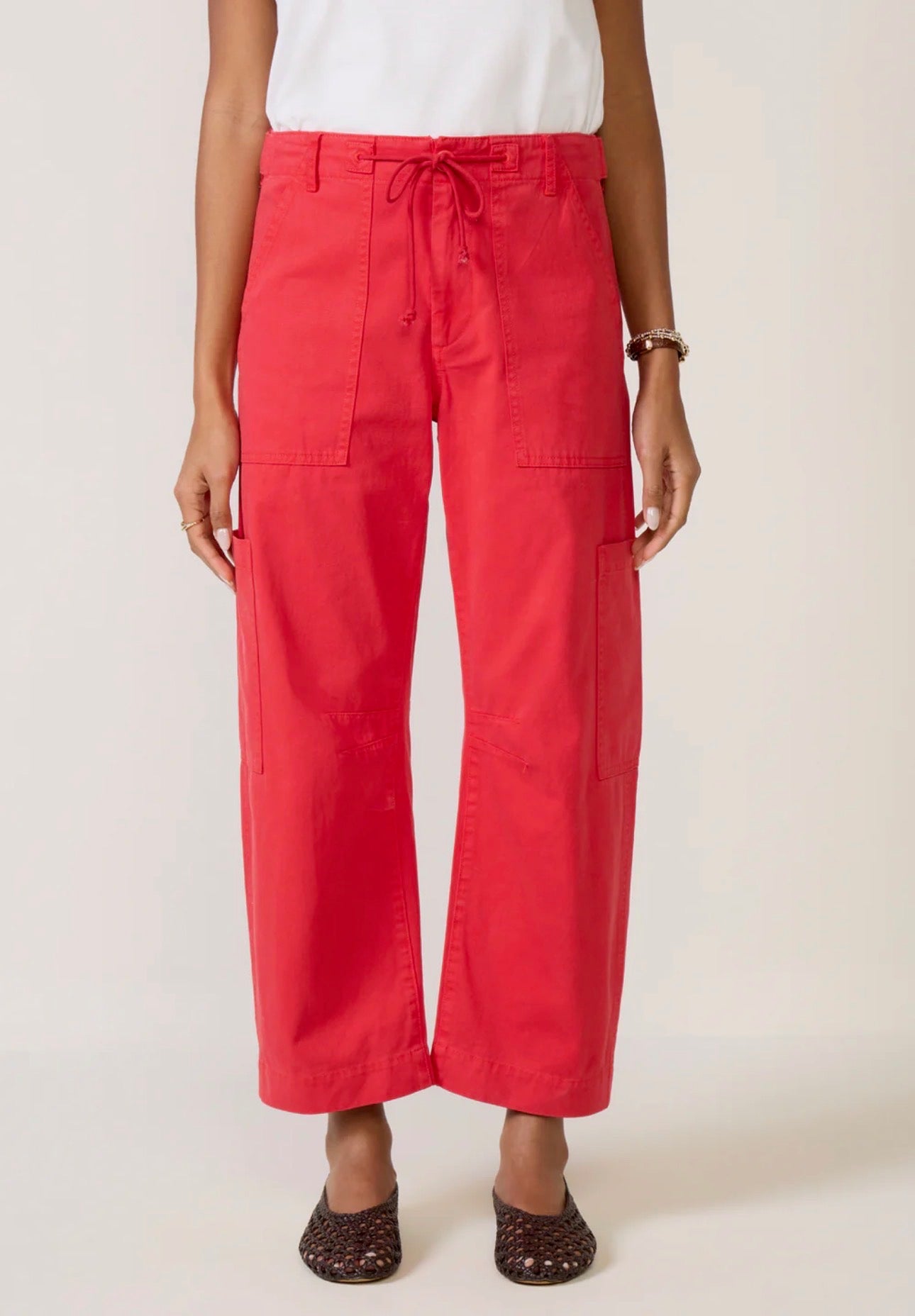 SABRINA UTILITY PANT/MARASCHINO
