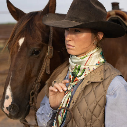 JEWELLED JACKALOPE - LONG TALL 35" X 35"