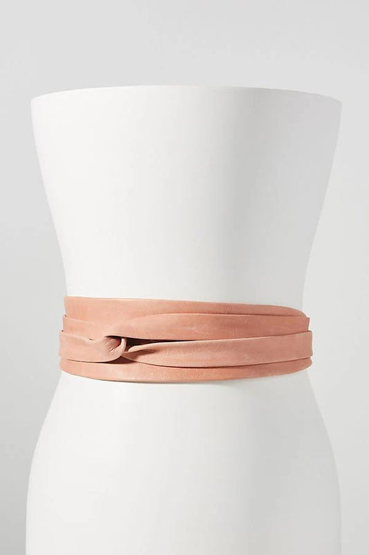 PEACH WRAP BELT