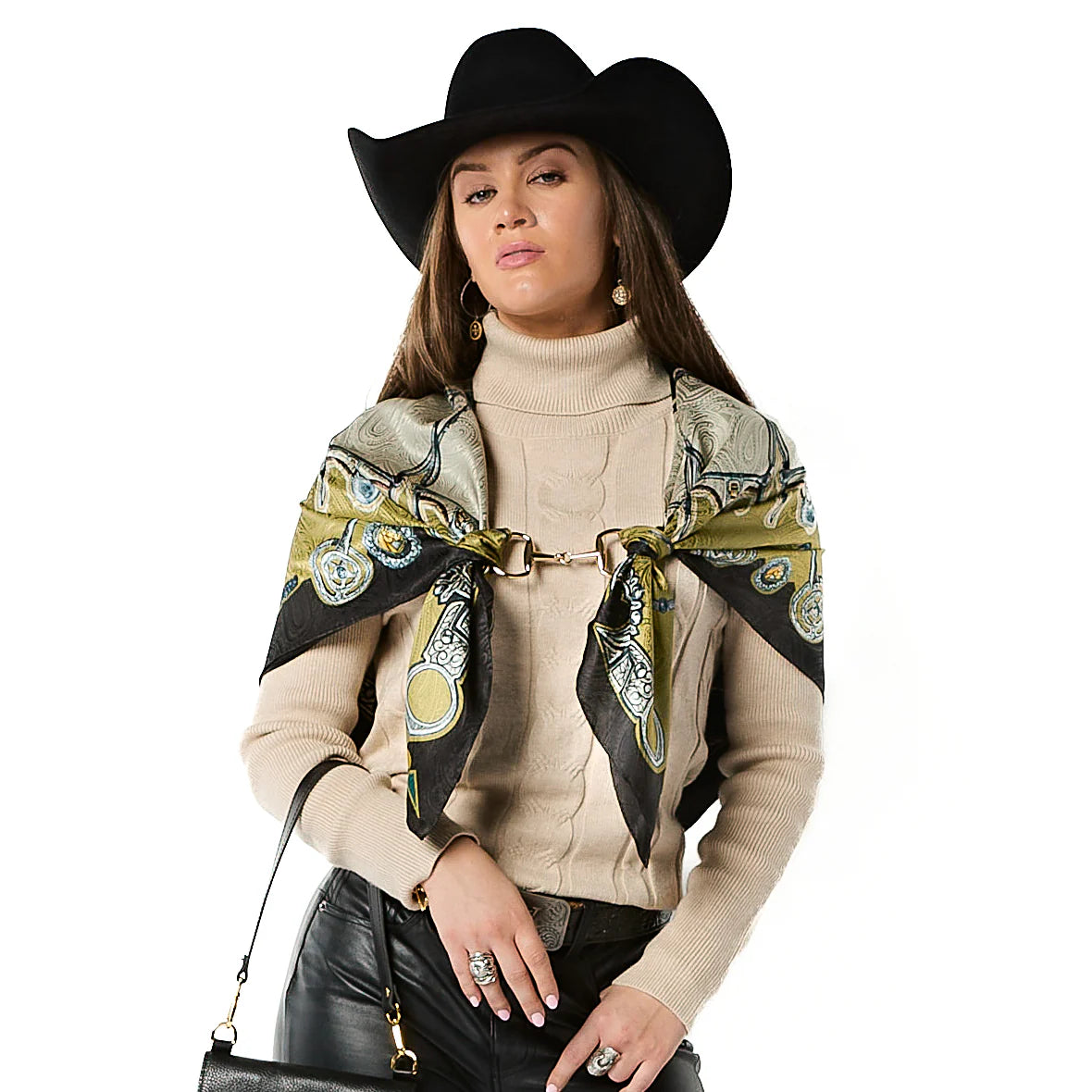 SNAFFLE BIT SCARF BUCKLE