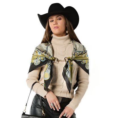 SNAFFLE BIT SCARF BUCKLE