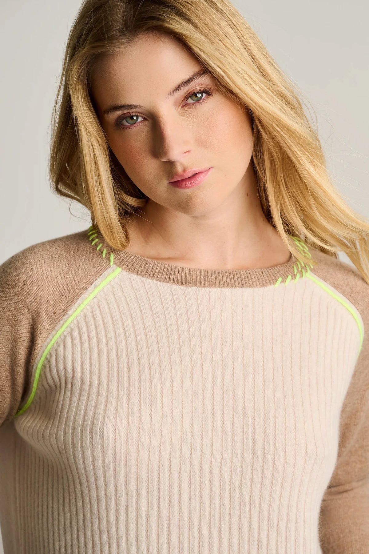 Blockout Cashmere Sweater