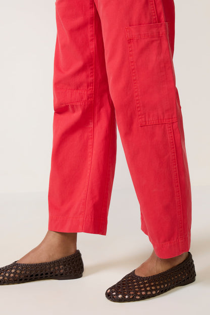 SABRINA UTILITY PANT/MARASCHINO