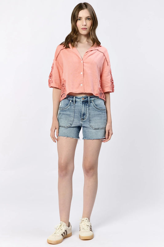CASPAIN SHORTS DENIM