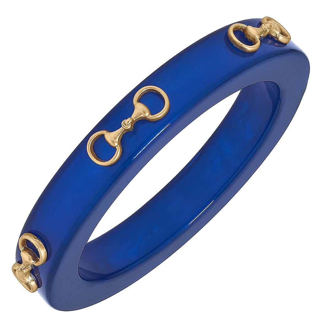 Horsebit Resin Bangle