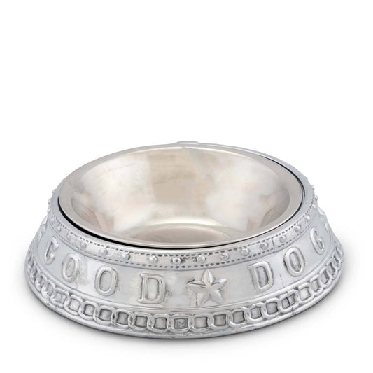 DOG FEEDING BOWL - GOOD DOG CROWN