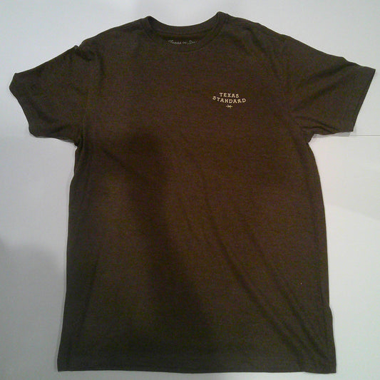 BROWN HERITAGE TEE - BORN AND BRED