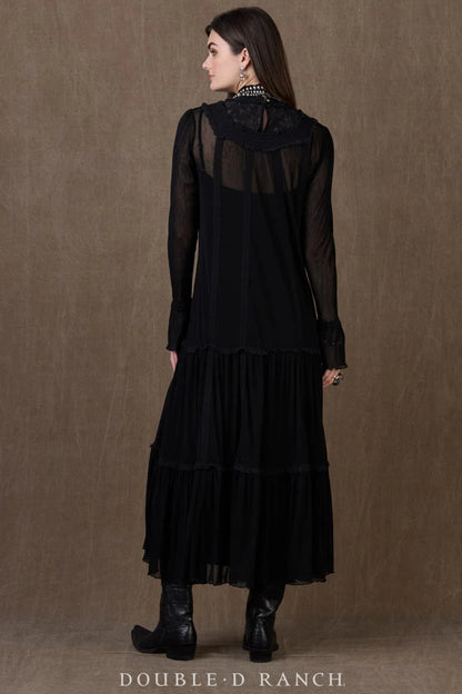 Black Marie Lace Dress