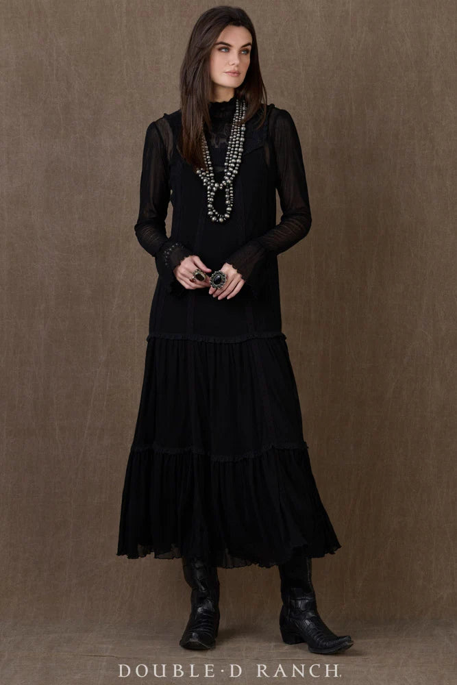 Black Marie Lace Dress