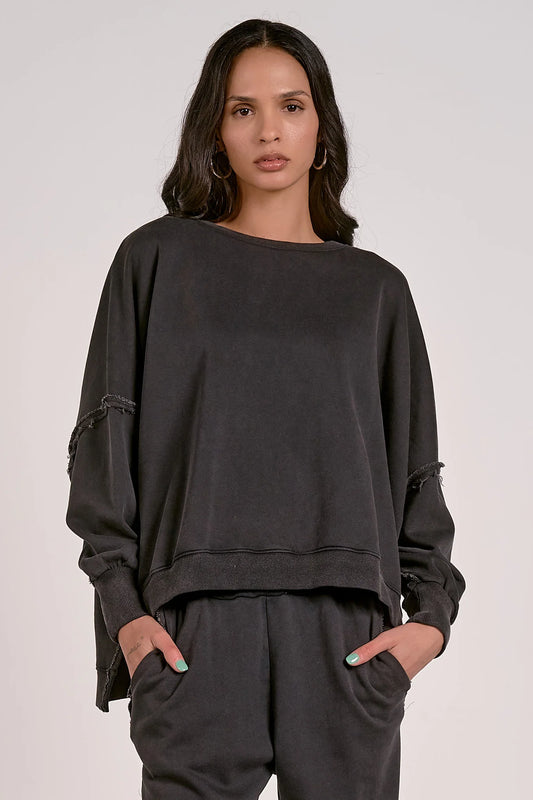 OVERSIZED CREWNECK- ONLY IN SAND