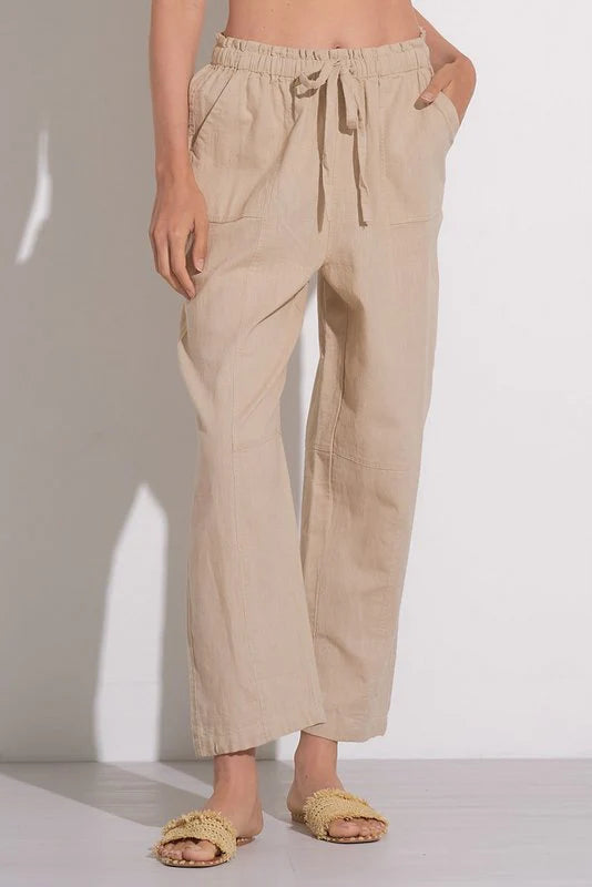 DRAWSTRING PANTS - ONLY IN BLACK