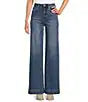 HIGH RISE WIDE LEG FIONA DENIM TROUSERS