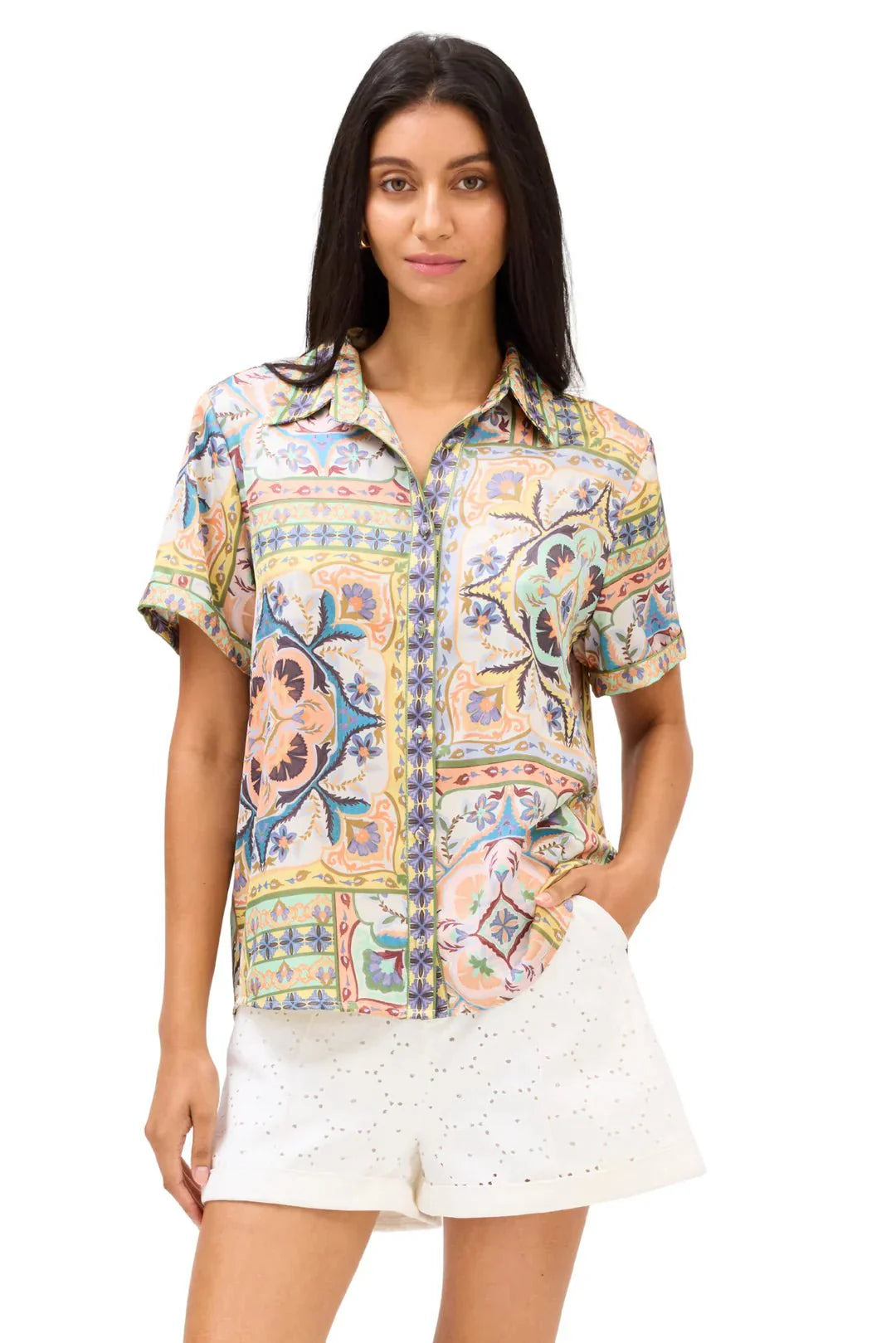 GEMMA BUTTON DOWN