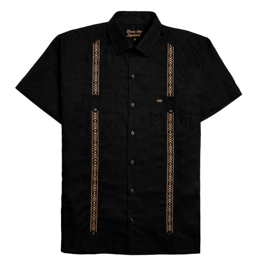 TEJAS GUAYABERA - DIABLO ORO/BLACK