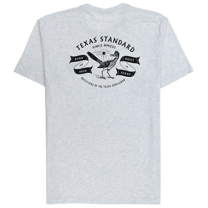 WHITE HERITAGE TEE - BORN AND BRED