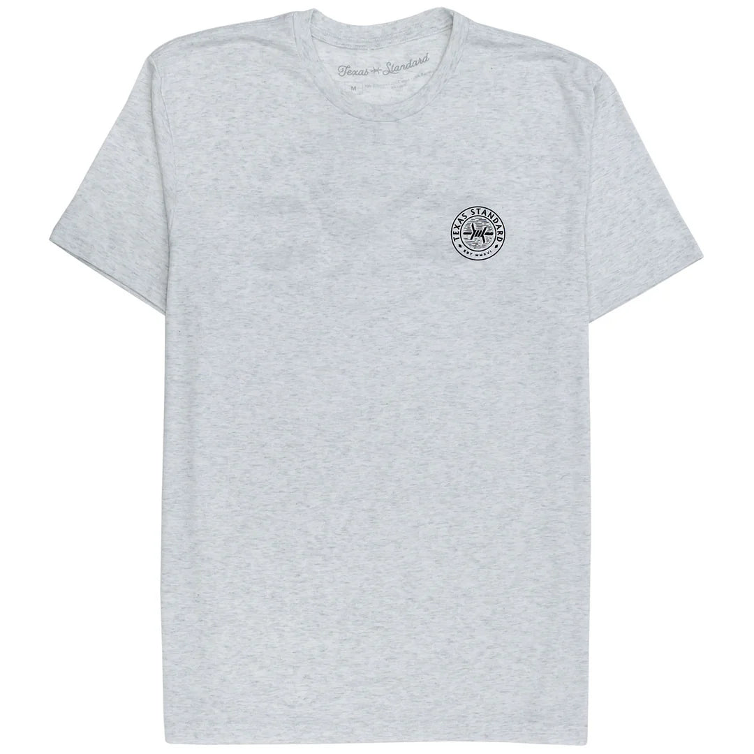 WHITE HERITAGE TEE - BORN AND BRED