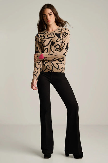 Crazy Love Cashmere Heart Sweater