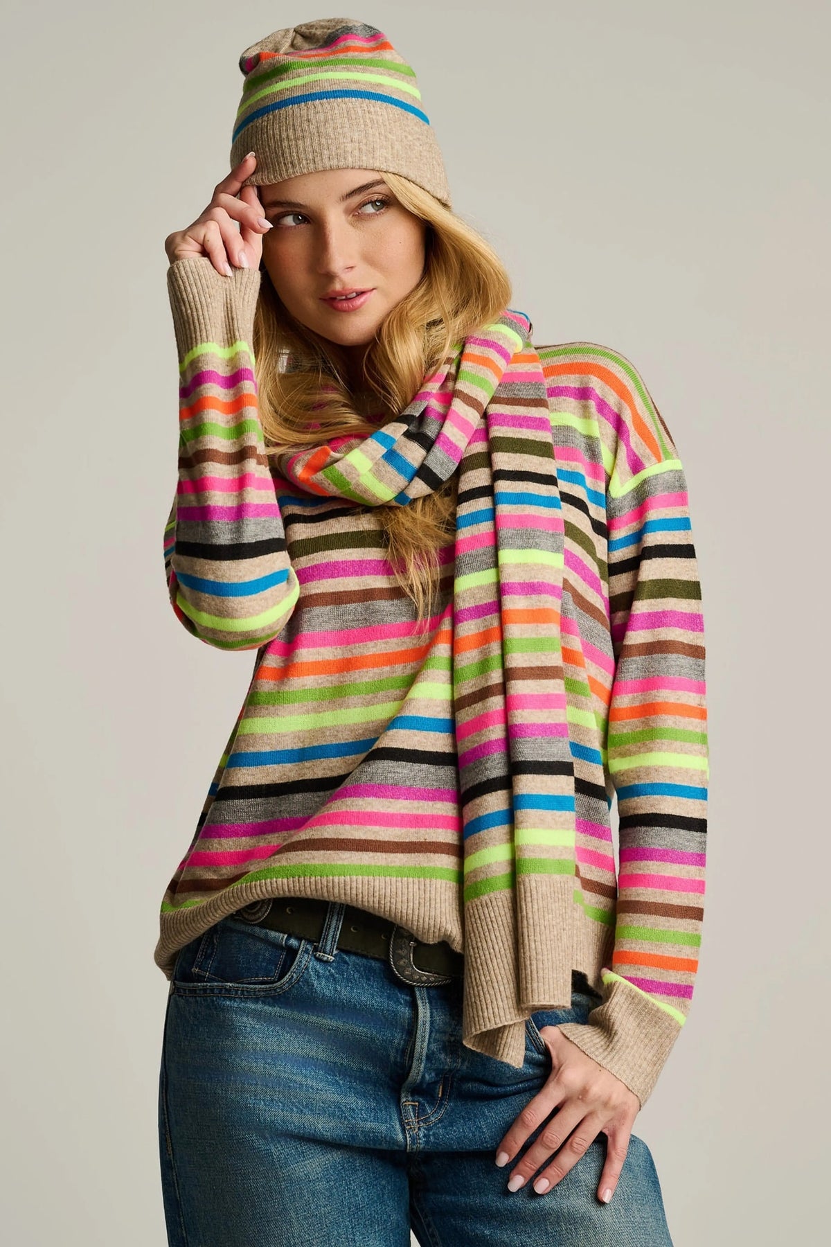 Hype The Stripe Oat Multi
