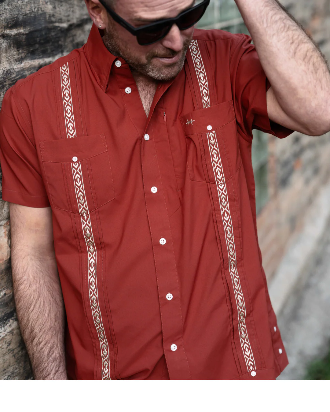 Guayabera Libre red