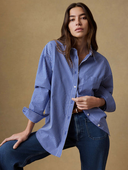 COASTAL POPLIN RELAXED SHIRT - ENDLESS COAST