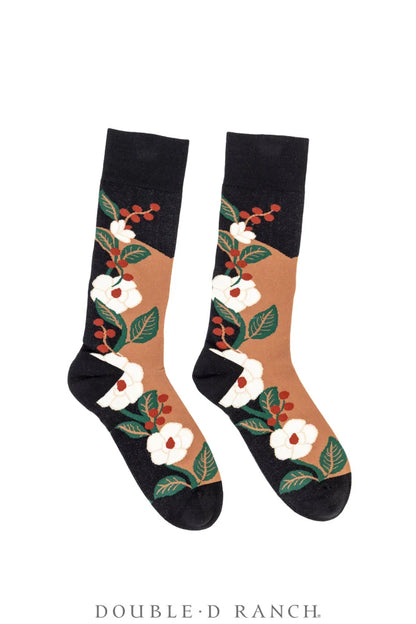 Iron Magnolia Sock - One Size