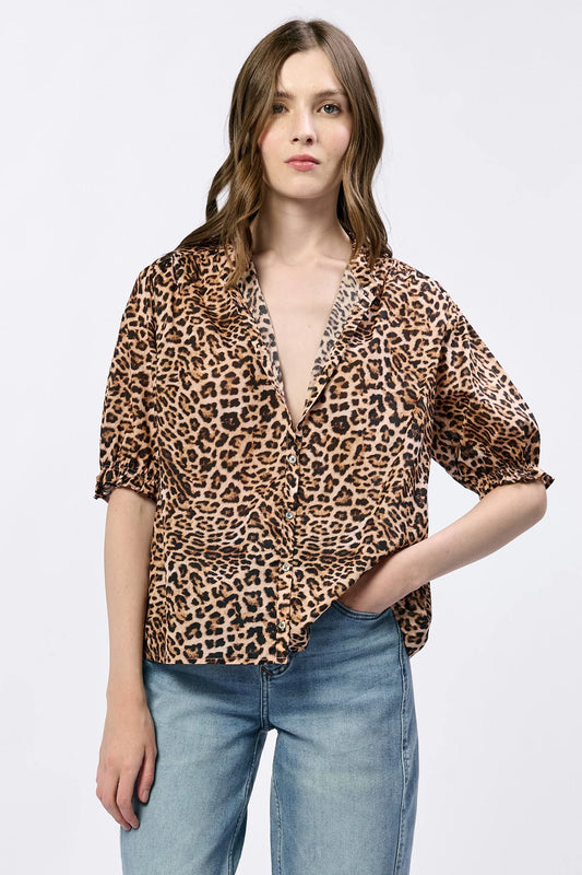 LEOPARD SAFARI EDEN TOP