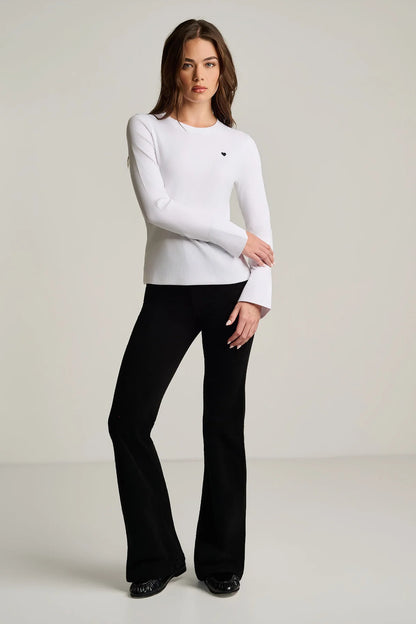 Pure Rib Cuff White