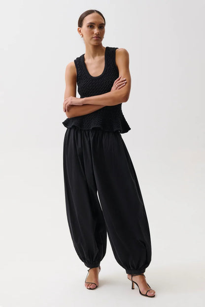 Noir Liya Poplin Balloon Pant